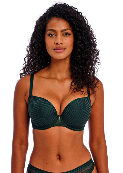 Tailored Deep Emerald UW Moulded Strapless Bra