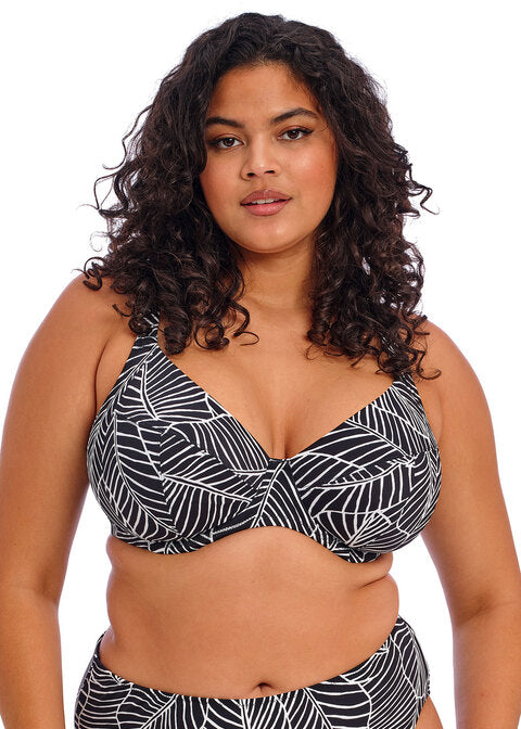 Kata Beach Black UW Plunge Bikini Top