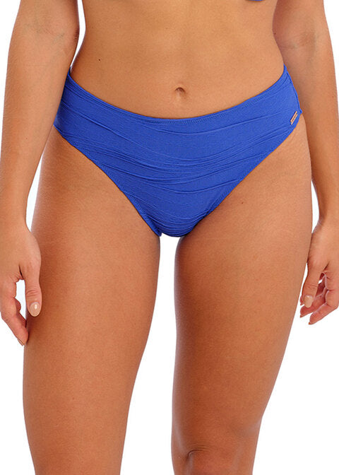 Beach Waves Ultramarine Mid Rise Bikini Brief