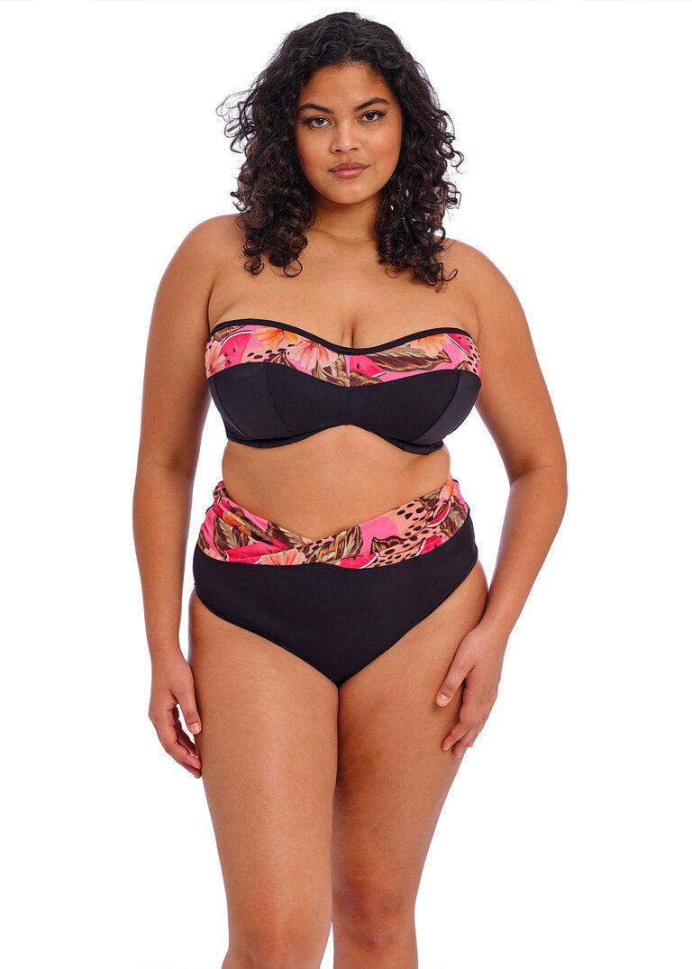 Cabana Nights Multi UW Bandeau Bikini Top