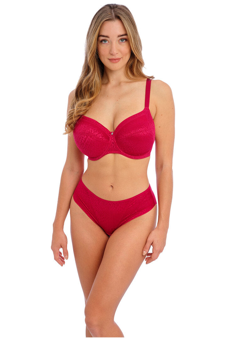 Envisage Raspberry Full Cup Side Support Bra