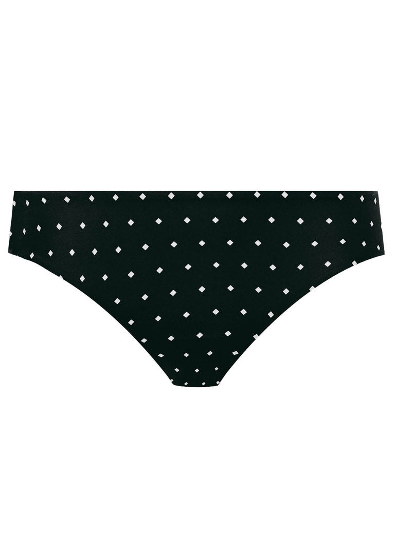 Jewel Cove Slip a Vita Midi Black Pois