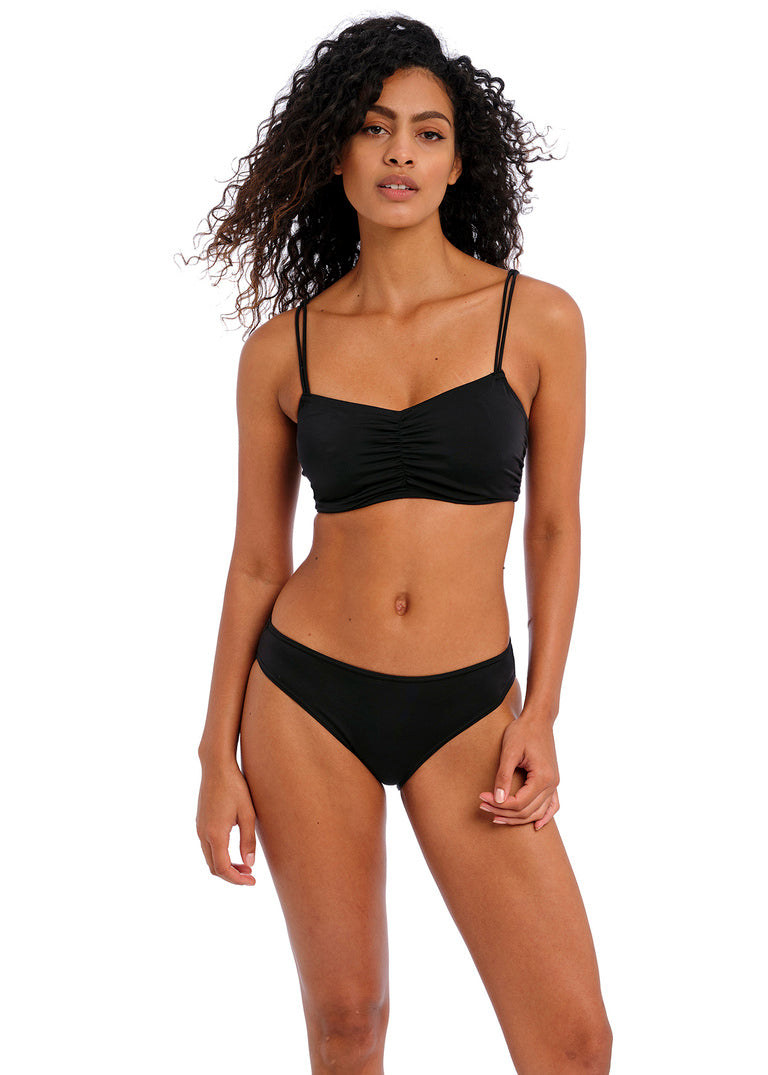 Jewel Cove Slip a Vita Midi Black