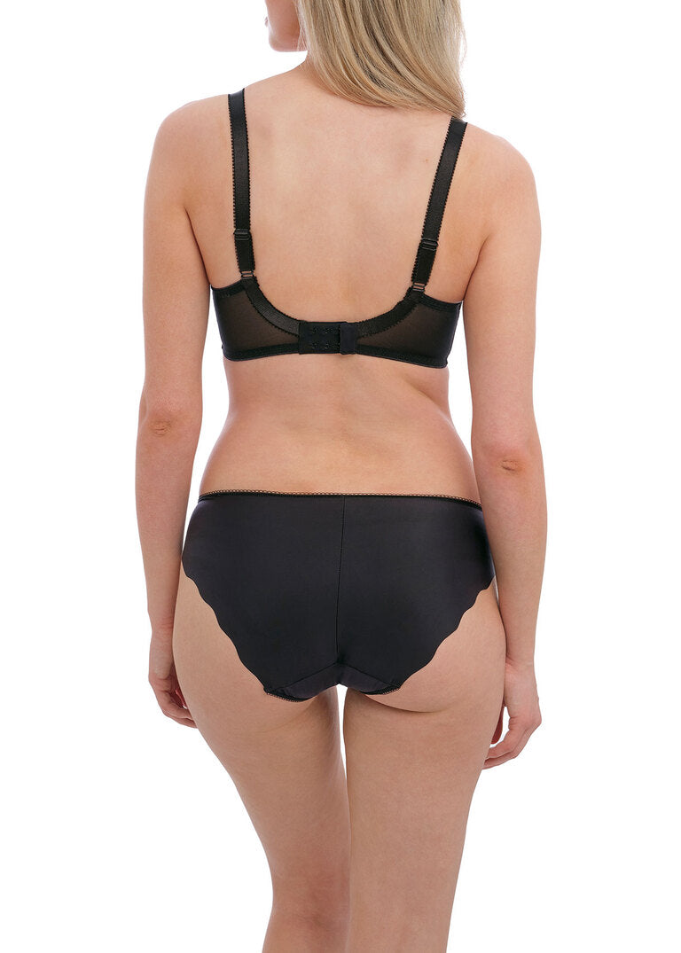 Fusion Black Full Cup Side Support Bra