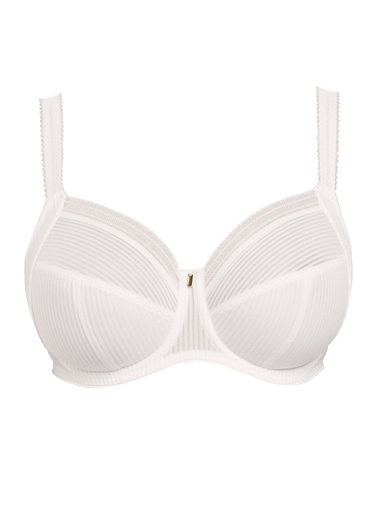 Fusion White Full Cup Side Support Bra
